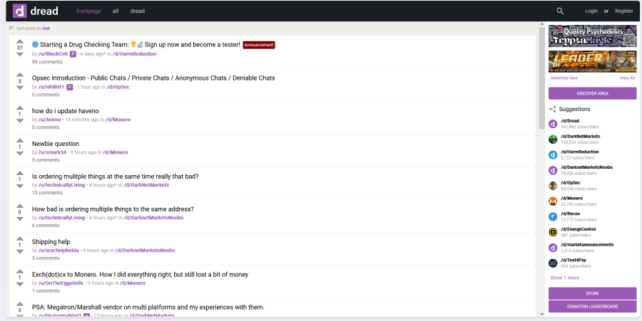 Is Dread Forum Down Right Now? (Live Status + Working Links 2026)
