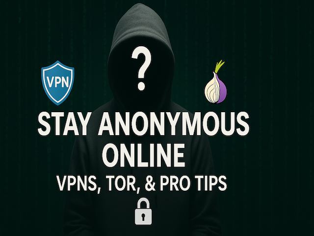 How to Stay Anonymous Online in 2026: Complete OPSEC, VPN & Tor Privacy Guide