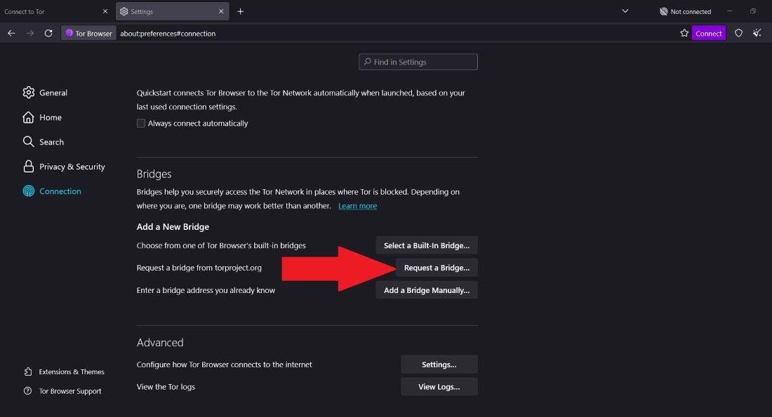 How to Request Private Tor Bridges Safely (BridgeDB Guide)
